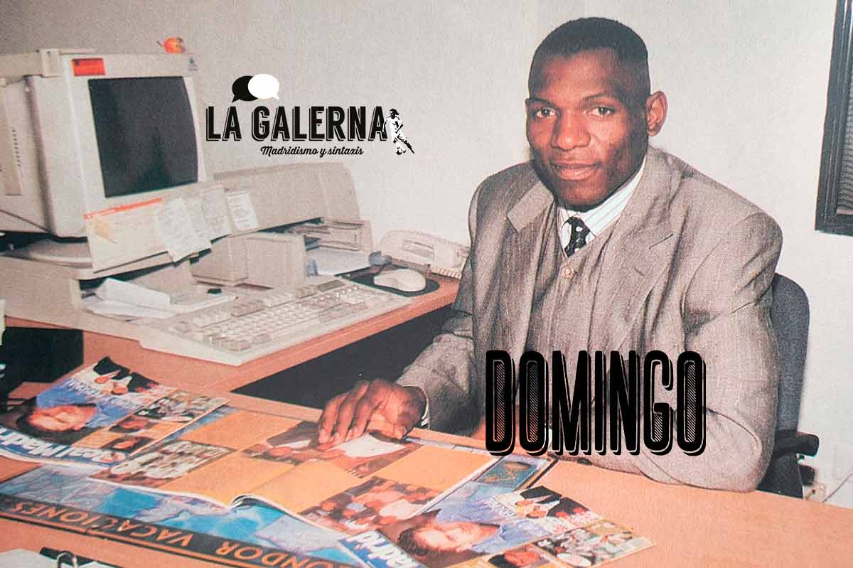 Lamine y un señor de Murcia