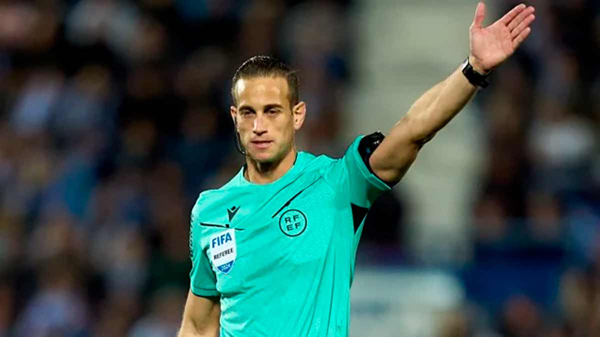 Alberola Rojas en el Leganés-Real Madrid