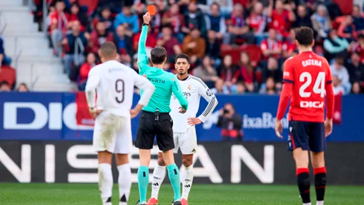 Munuera Montero en el Osasuna - Real Madrid