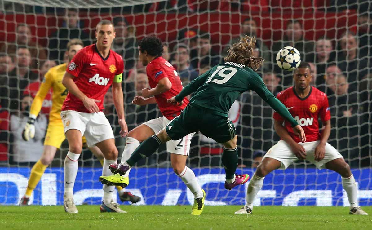 12 años del gol eterno de Luka Modric en Old Trafford