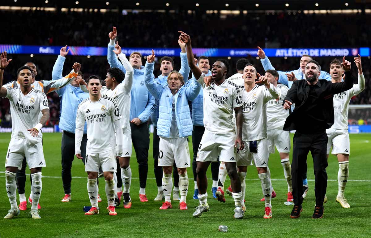 Las notas del Atlético de Madrid - Real Madrid