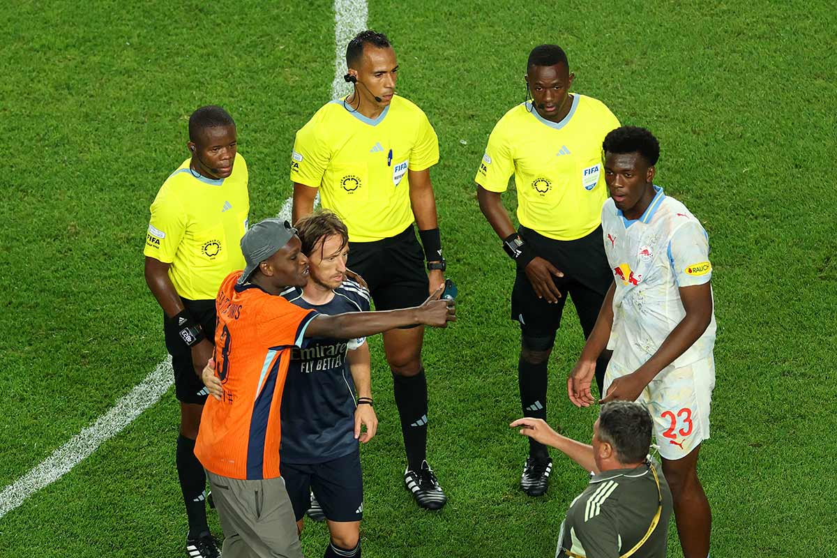 Dahane Beida en el RB Salzburgo - Real Madrid