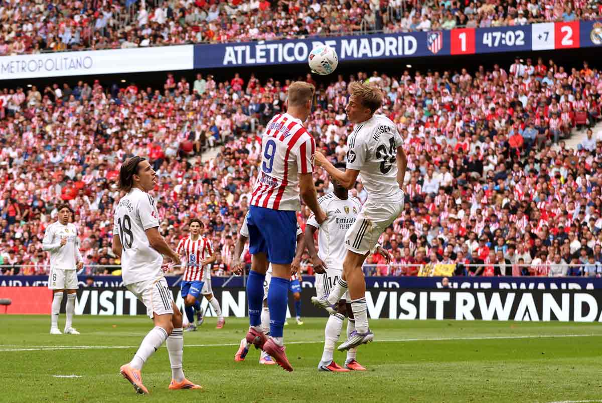 Las notas del Atlético de Madrid - Real Madrid