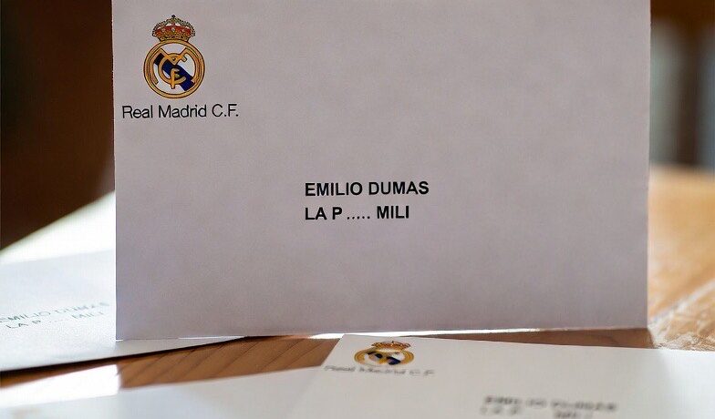 Un Real Madrid por correspondencia