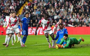 Las notas del Rayo Vallecano - Real Madrid