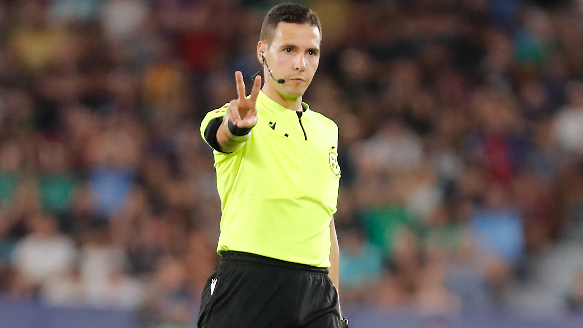 Hernández Maeso en el Elche-Real Madrid