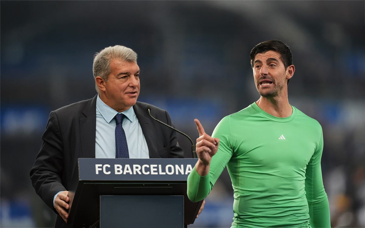 En qué se parecen Courtois y Laporta