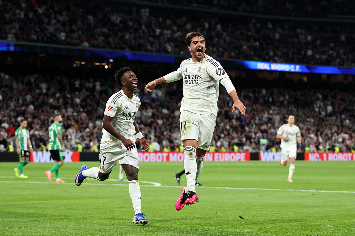Las notas del Real Madrid - Betis