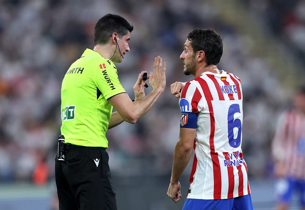 Así pitó Busquets Ferrer