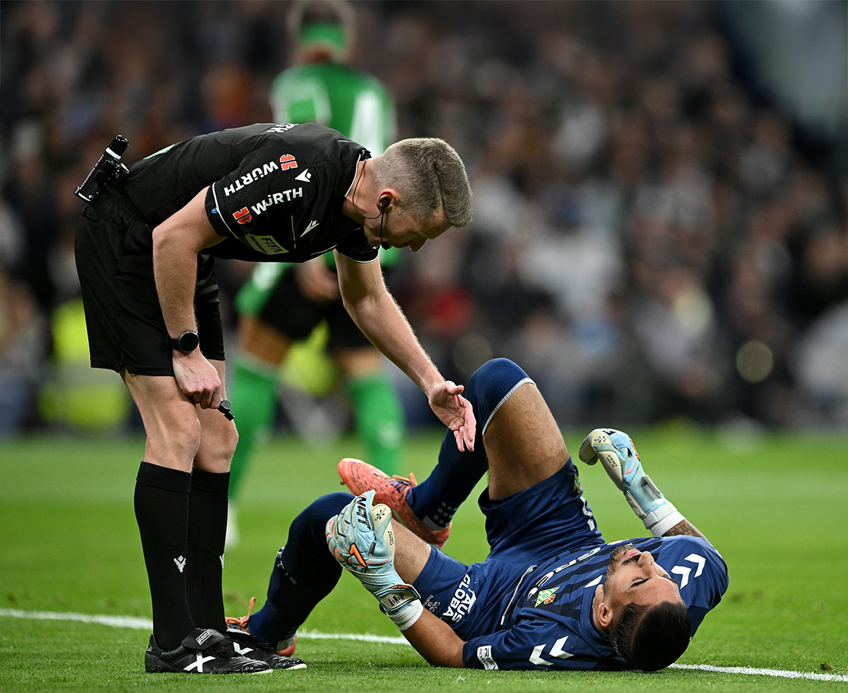 Así pitó Hernández Hernández