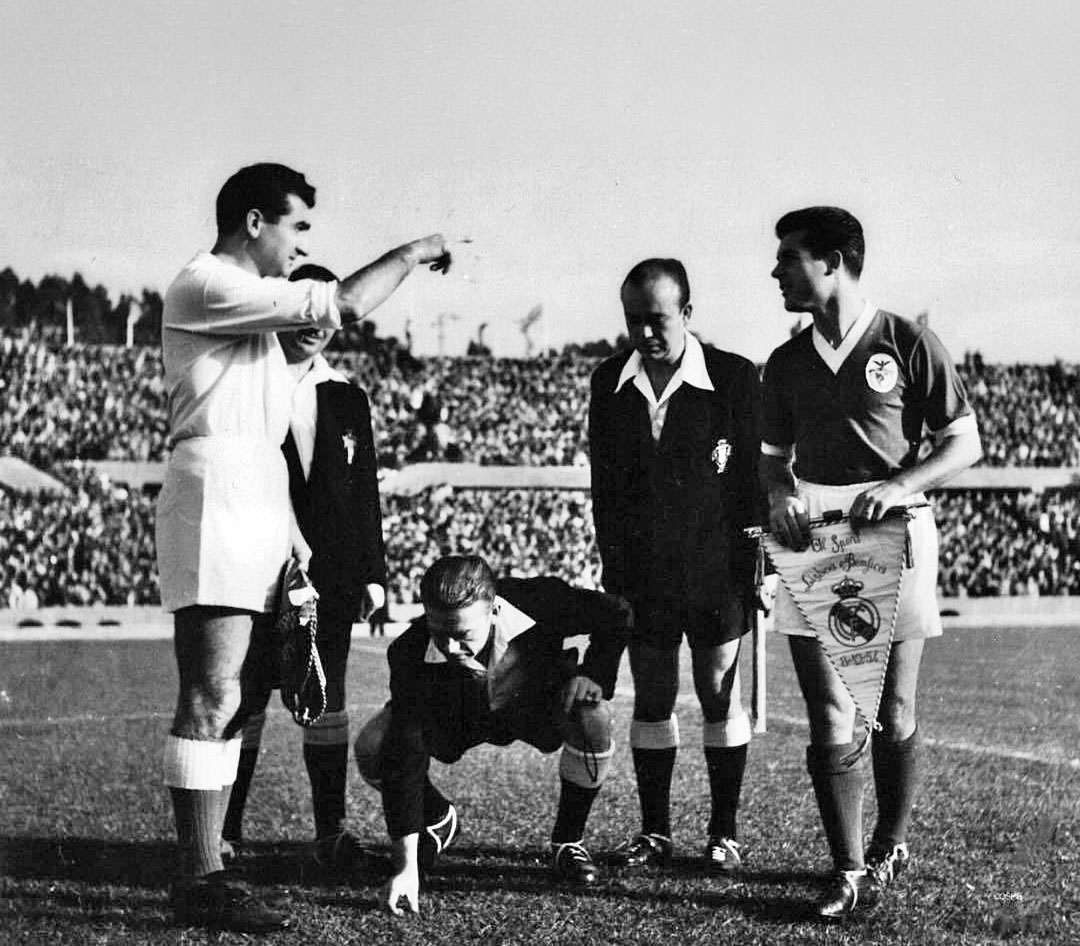 El Madrid en los actos de inauguración del antiguo Da Luz