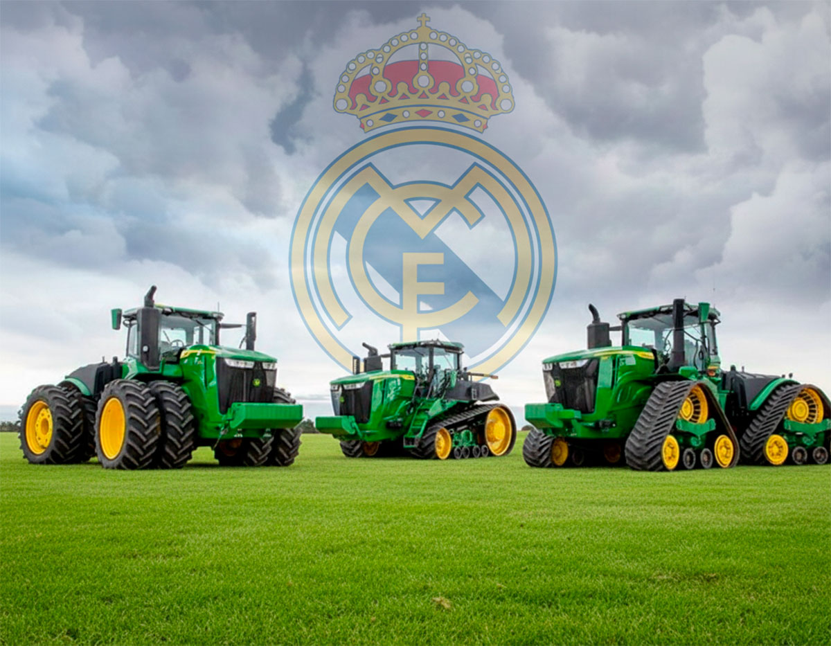 En un John Deere hacia la victoria final