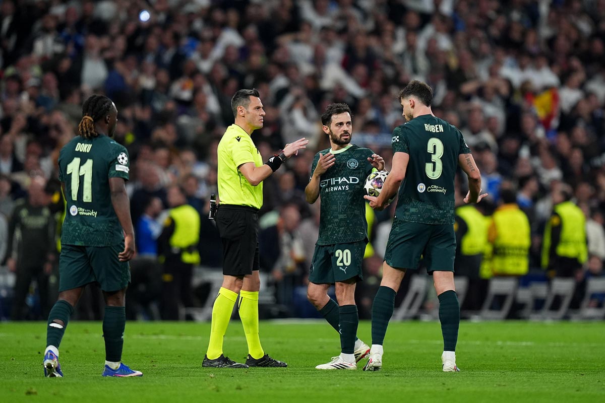 Así pitó Maurizio Mariani