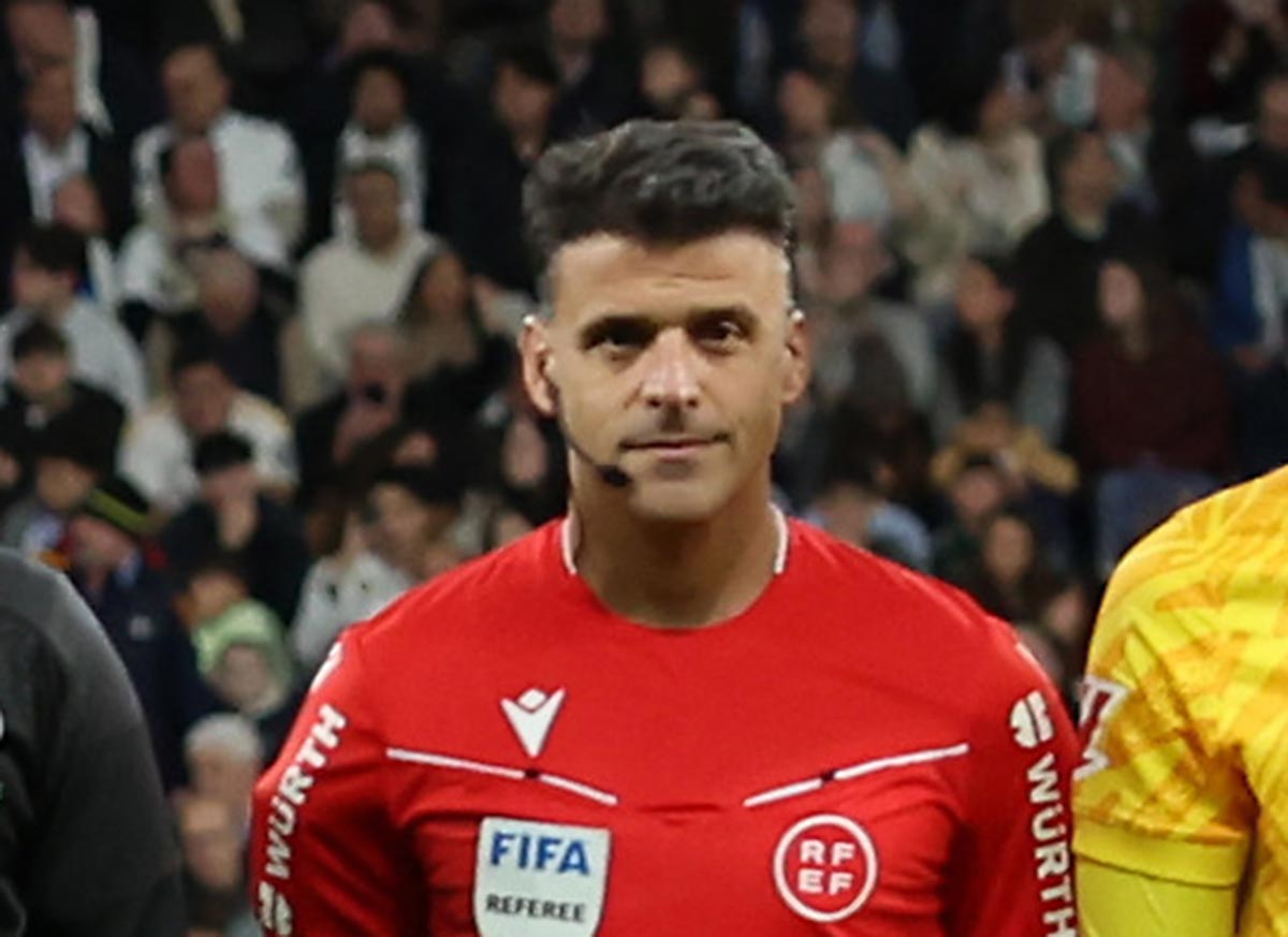 Así pitó Gil Manzano