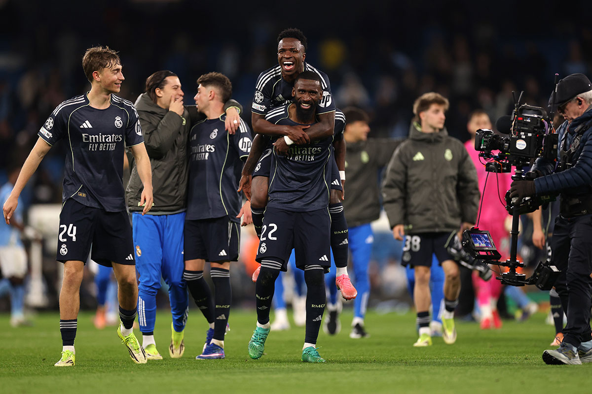 Las notas del Manchester City - Real Madrid