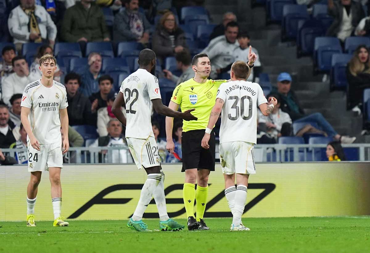 Así pitó Muñiz Ruiz