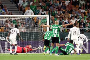 Las notas del Betis - Real Madrid