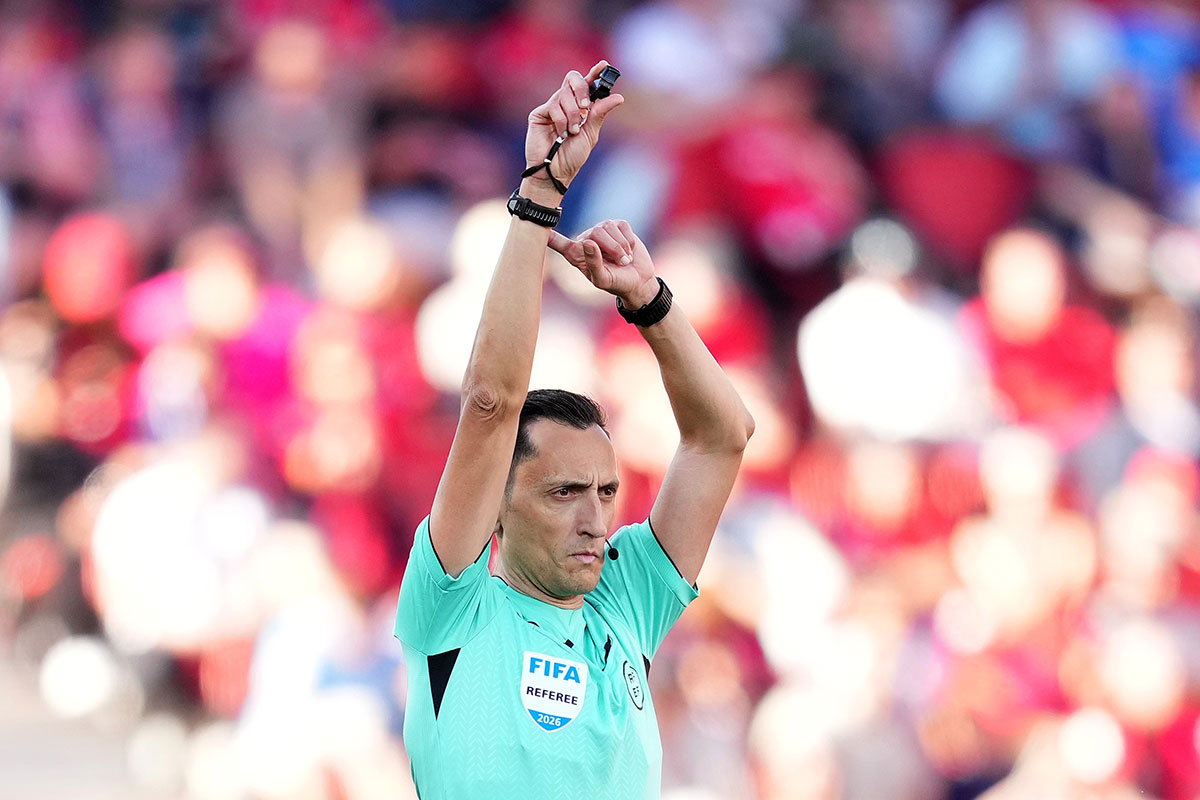 Así pitó Sánchez Martínez