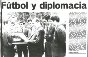El Barcelona en las embajadas de España